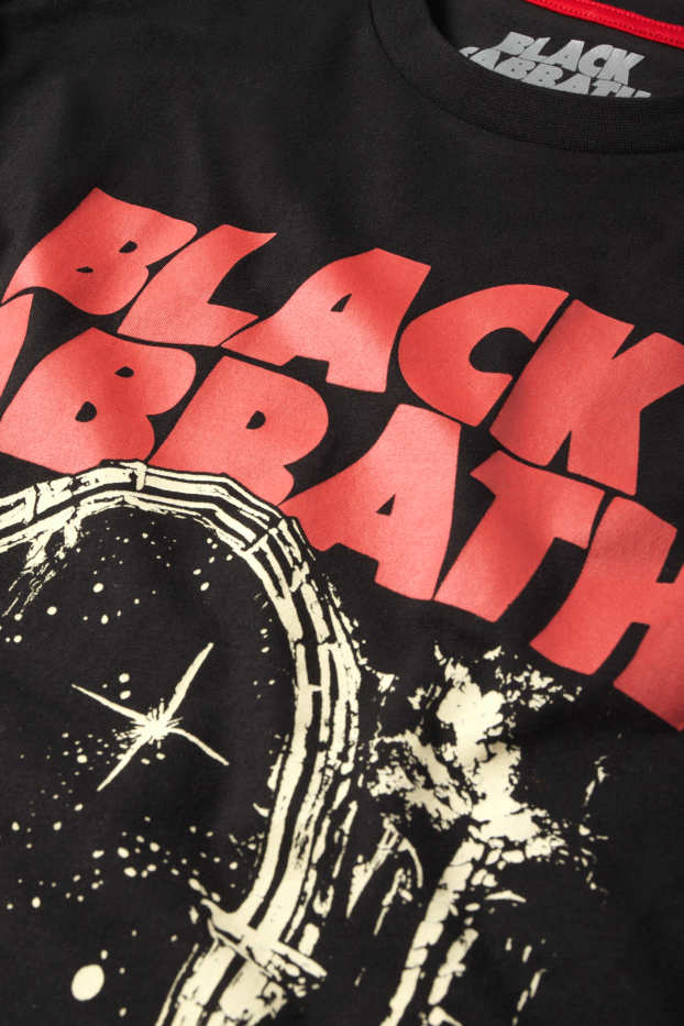 Men - T-shirt - oversized - Black Sabbath - black