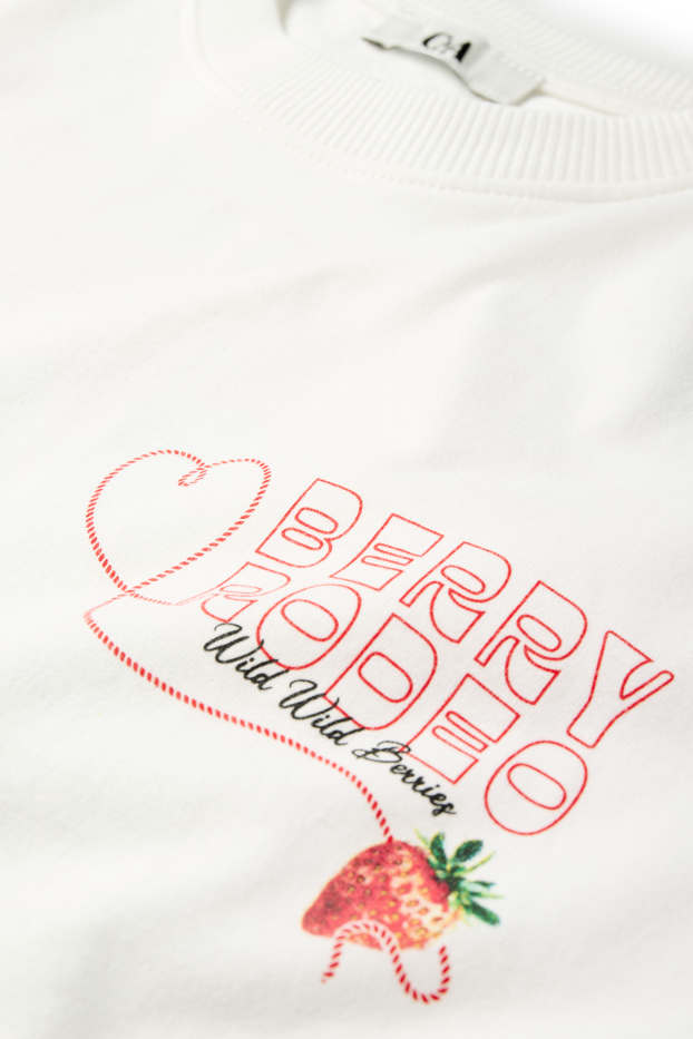 Damen - T-Shirt - Oversized - weiss