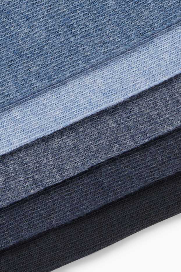 Herren - Multipack 10er - Sneakersocken - blau