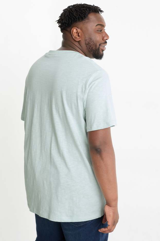 Home - Samarreta de mànigues curtes - regular fit - verd clar