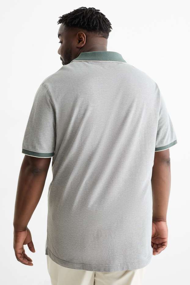 Herren - Poloshirt - grün