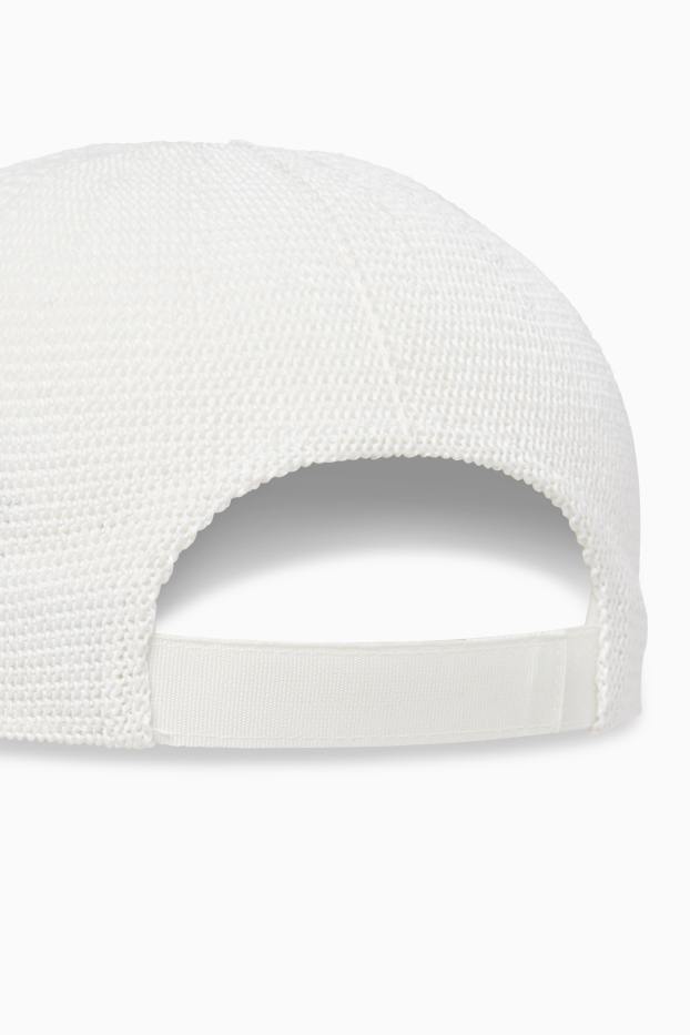 Damen - Stroh-Cap - weiss