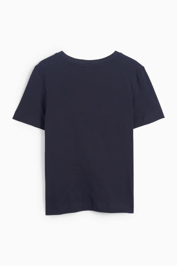 Donna - T-shirt - slim fit - blu scuro