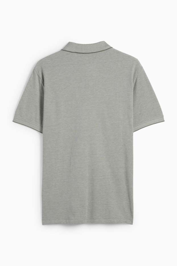 Hommes - Polo - gris