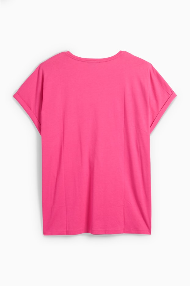 Damen - T-Shirt - pink