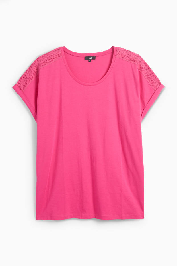 Damen - T-Shirt - pink