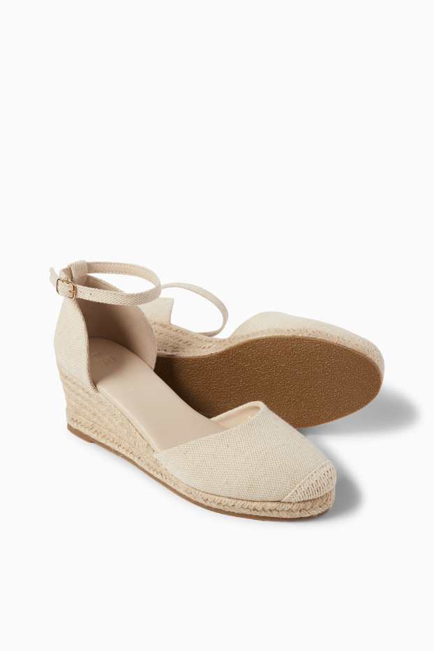 Women - Espadrilles - light beige