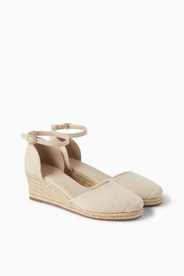 Women - Espadrilles - light beige