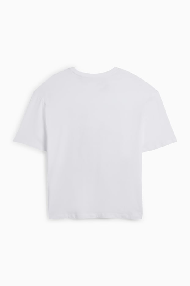 Femei - Tricou - supradimensionat - David Bowie - alb