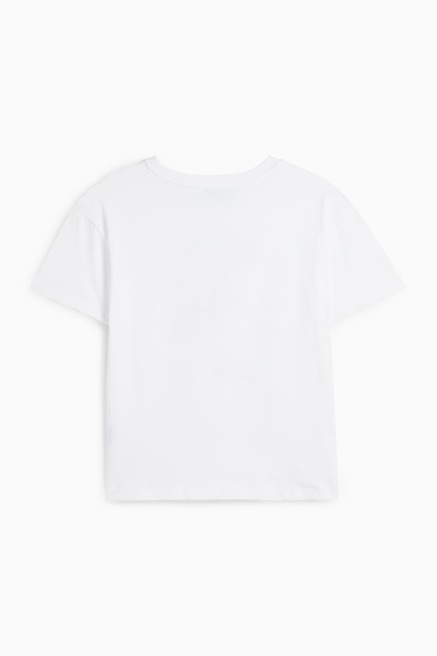 Femmes - T-shirt - regular fit - blanc