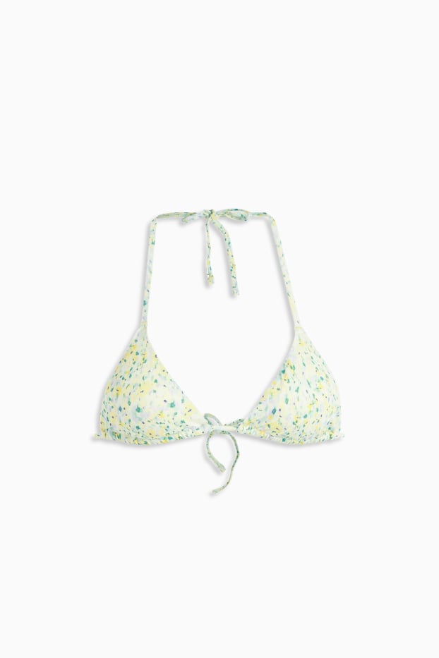 Women - Bikini top - triangle - LYCRA® XTRA LIFE™ - padded - mint green
