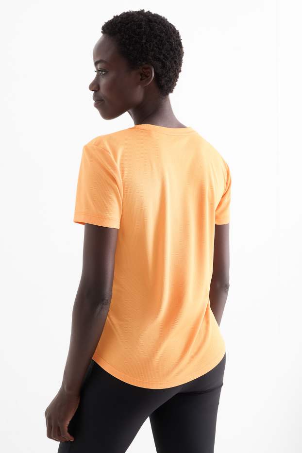 Donna - T-shirt sportiva - running - arancione