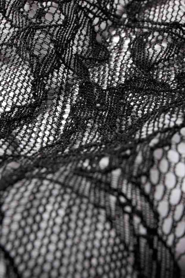 Femei - Jachetă tricotată crop - negru