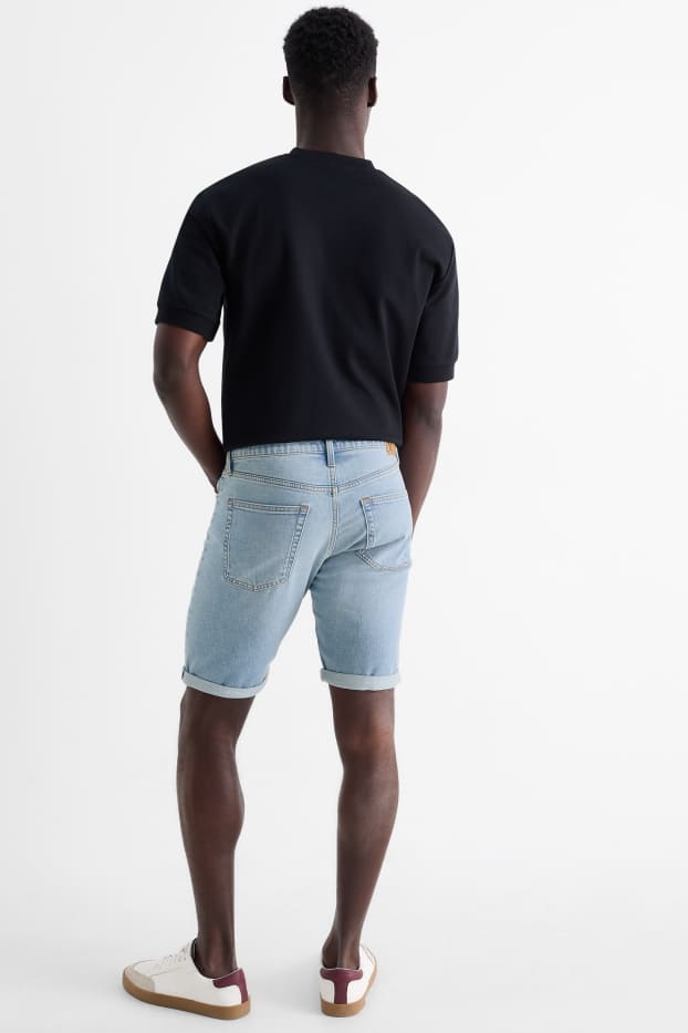 Uomo - Shorts di jeans - jeans azzurro