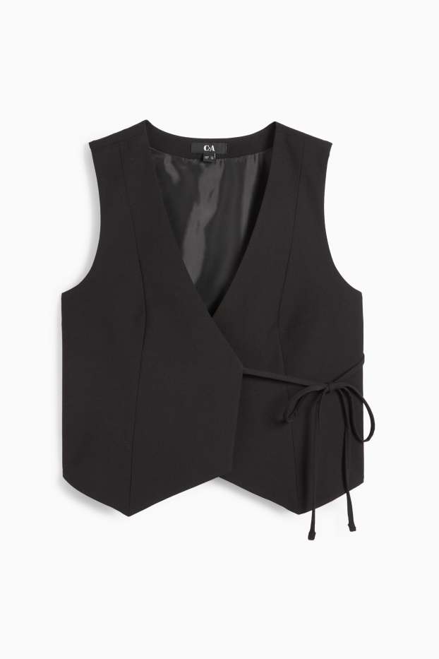 Dámské - Vesta - relaxed fit - černá