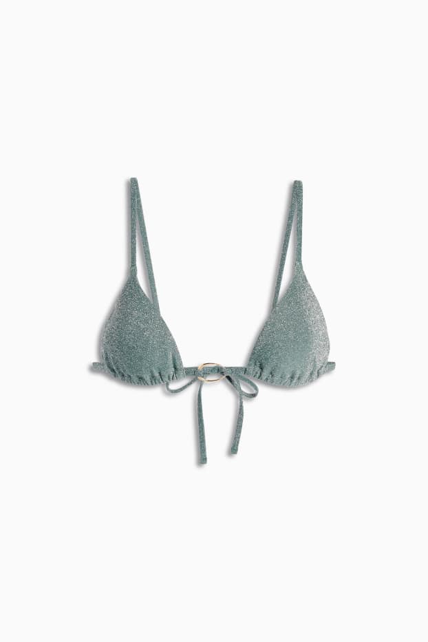 Dona - Top de biquini - triangles - enconxats - LYCRA® XTRA LIFE™ - verd