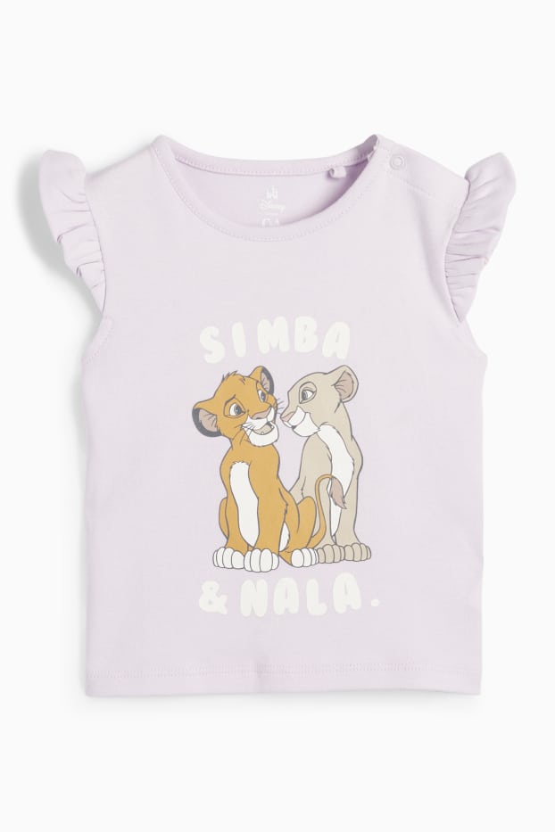 Neonate - Il Re Leone - pigiama per neonati - 2 pezzi - viola chiaro