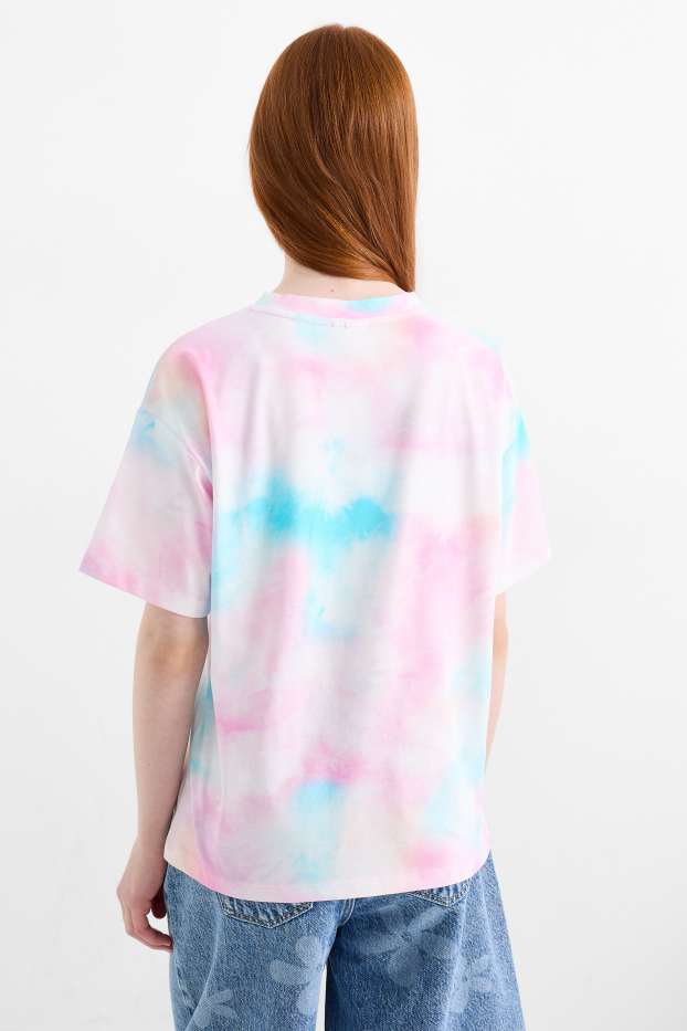 Copii - Fete - Lilo & Stitch - tricou cu mânecă scurtă - cu model - roz