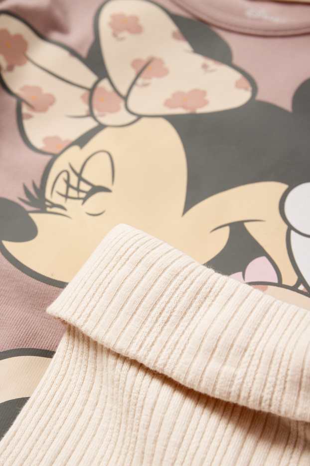 Neonate - Minnie - completo per neonate - 3 pezzi - rosa scuro