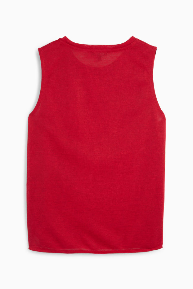 Women - Top - dark red