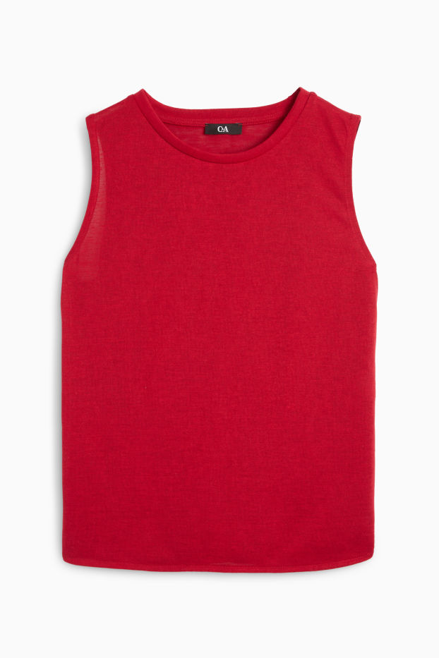 Women - Top - dark red