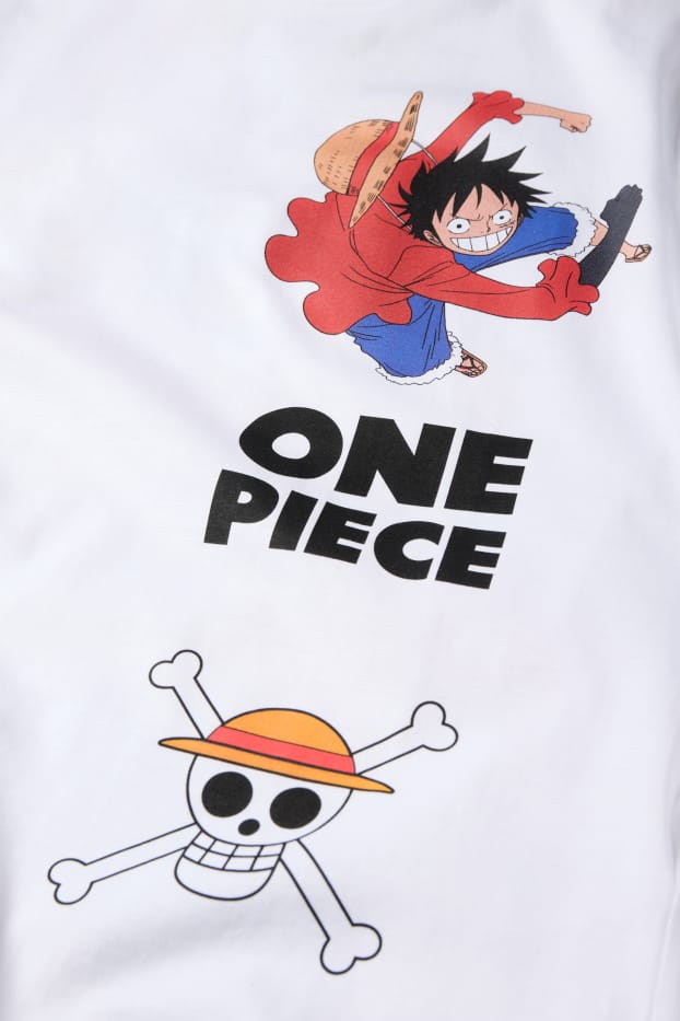 Enfants garçons - One Piece - T-shirt - blanc