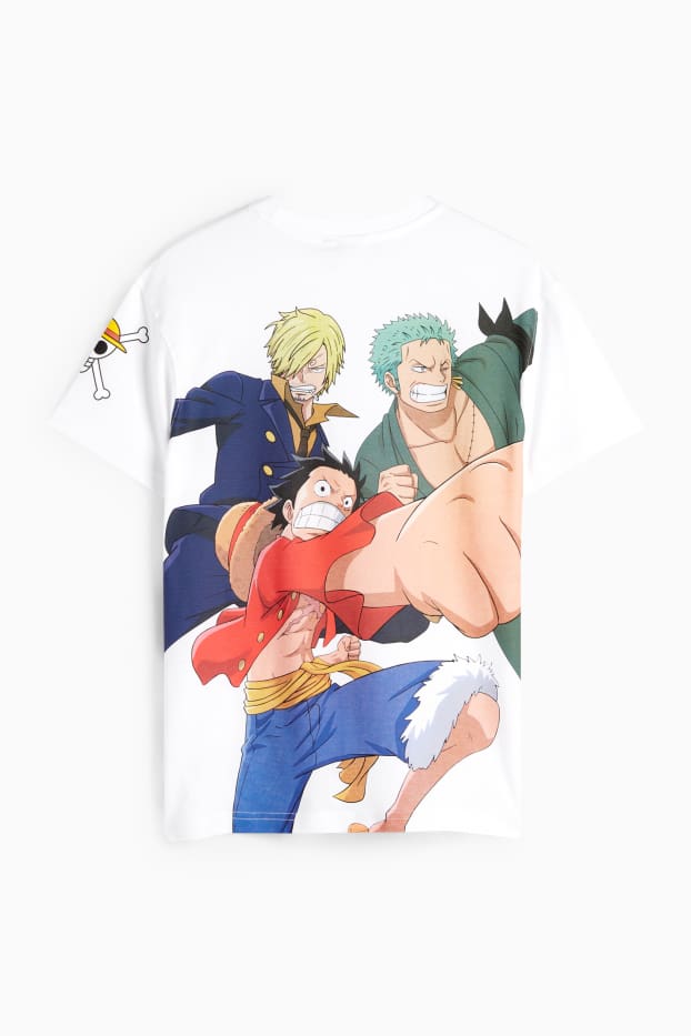 Enfants garçons - One Piece - T-shirt - blanc