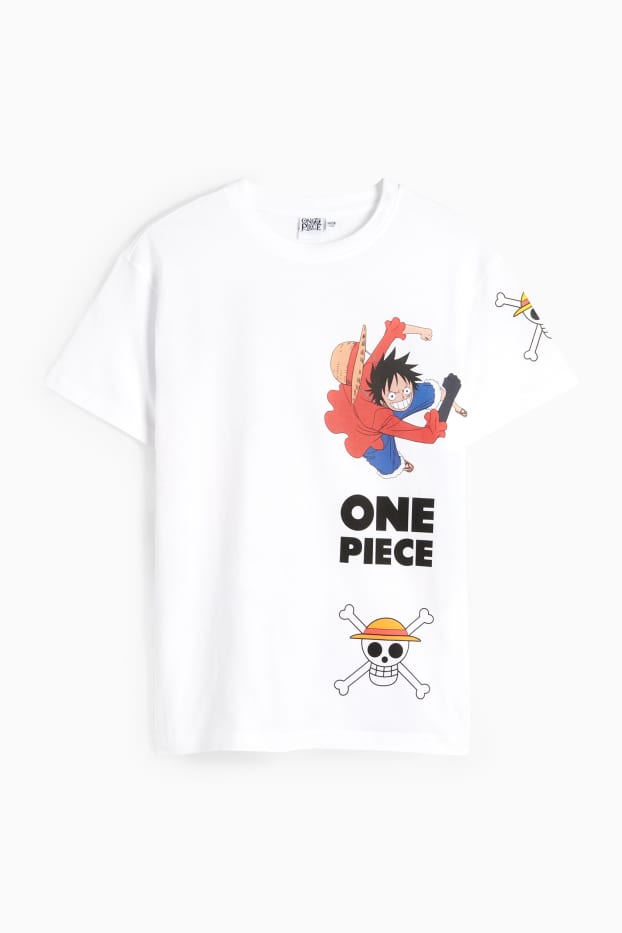 Enfants garçons - One Piece - T-shirt - blanc