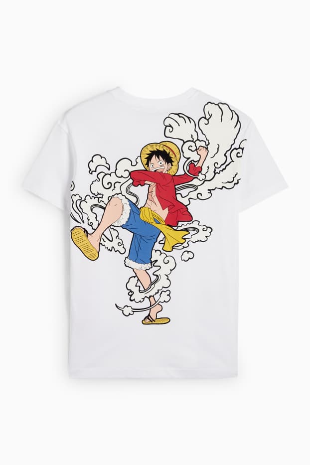 Enfants garçons - One Piece - T-shirt - blanc