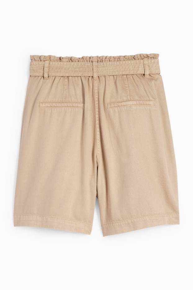 Dona - Pantalons curts - high waist - talp