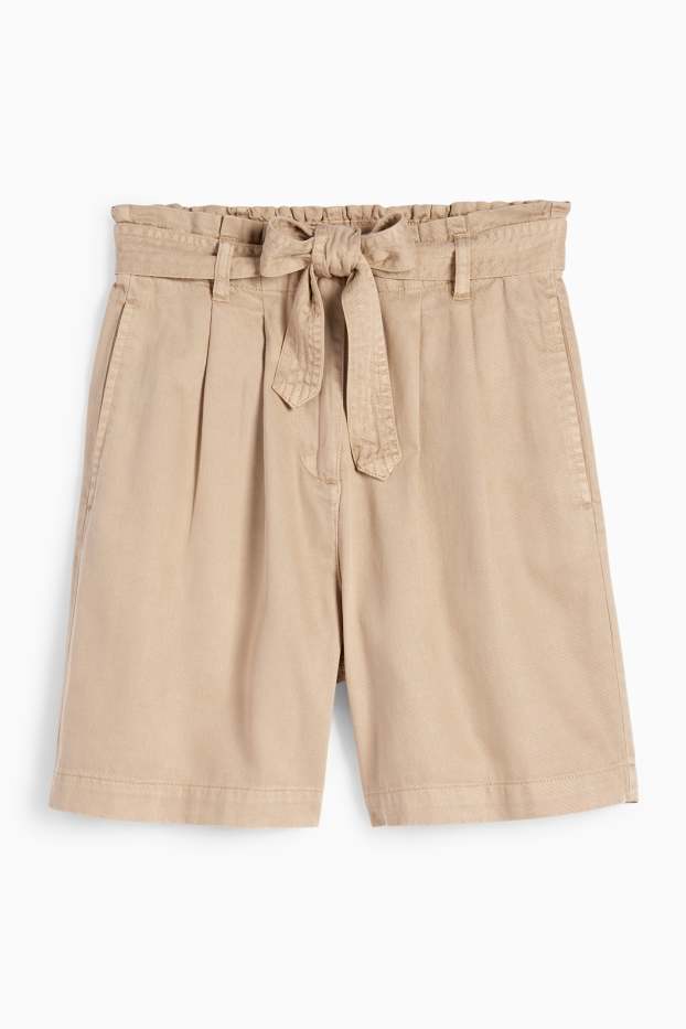 Dona - Pantalons curts - high waist - talp