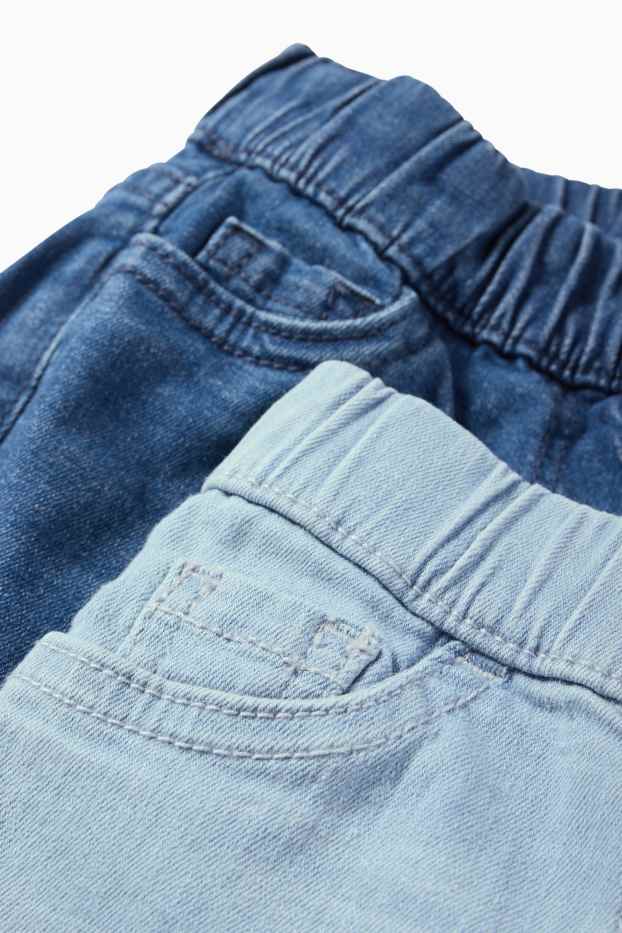Enfants filles - Lot de 2 - short en jean - jean bleu