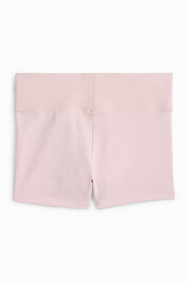 Femmes - Short en molleton - rose