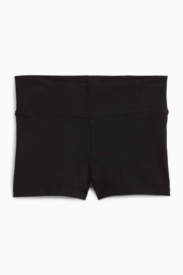 Femei - Pantaloni scurți de trening - negru