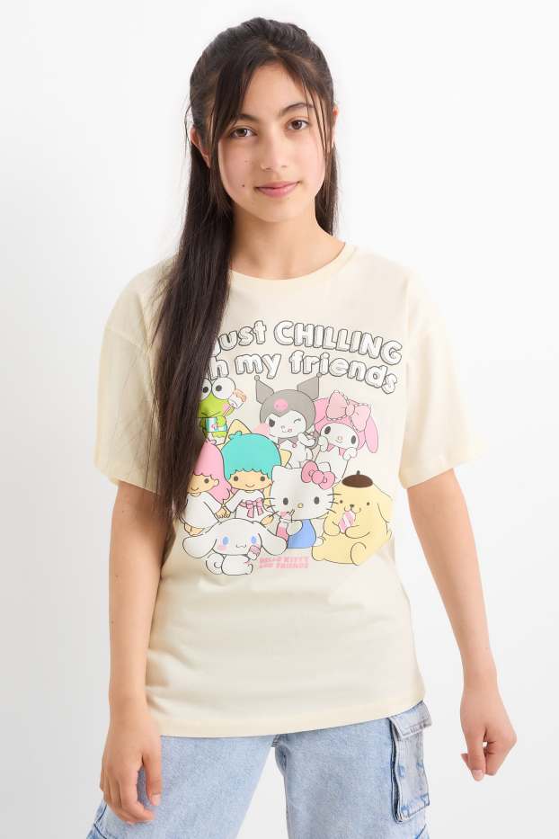 Bambine - Hello Kitty and Friends - t-shirt - crema