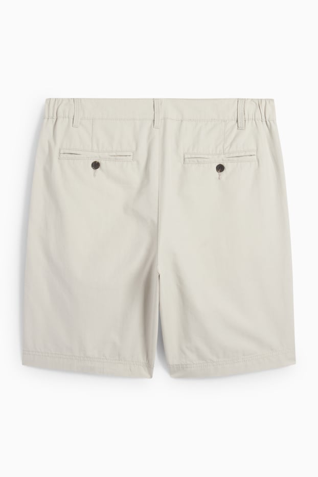 Hommes - Short - Flex - gris clair
