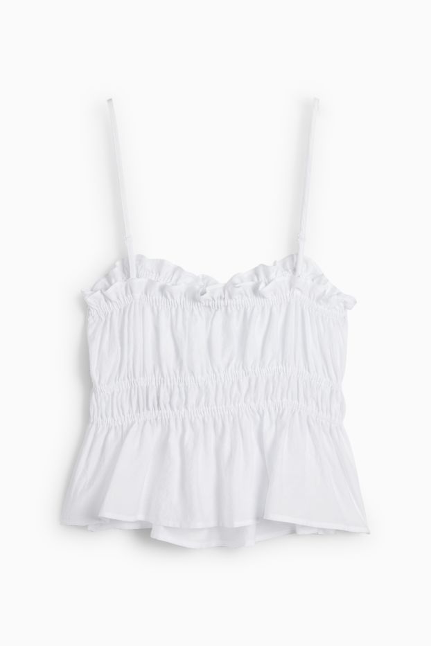 Dames - Blousetop - wit
