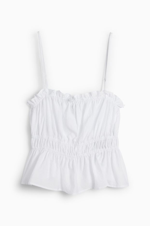 Dames - Blousetop - wit