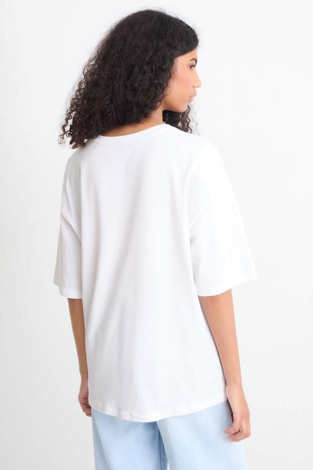 Femei - Tricou - supradimensionat - Spice Girls - alb