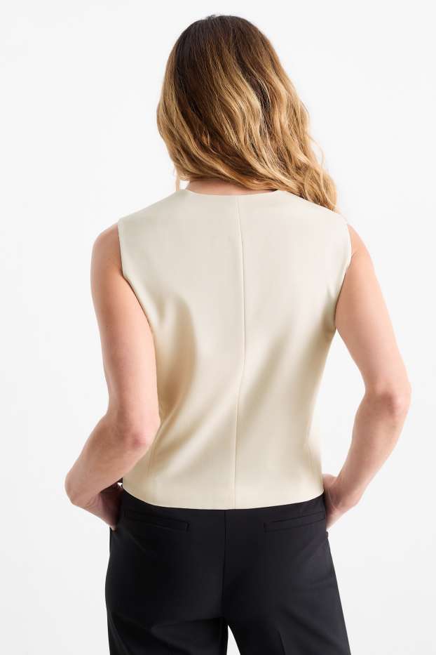 Dona - Armilla formal - regular fit - blanc trencat