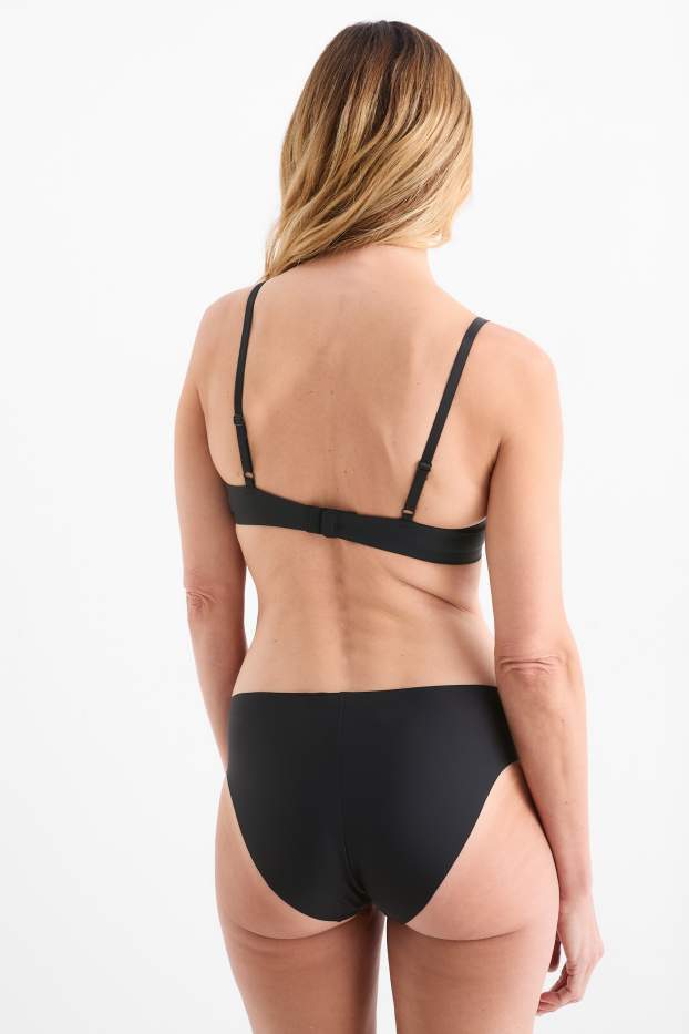 Femmes - Lot de 2 - culotte invisible - noir
