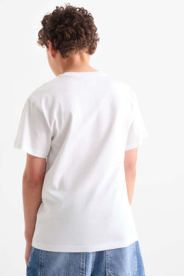 Copii - Băieți - SmileyWorld® - tricou cu mânecă scurtă - alb