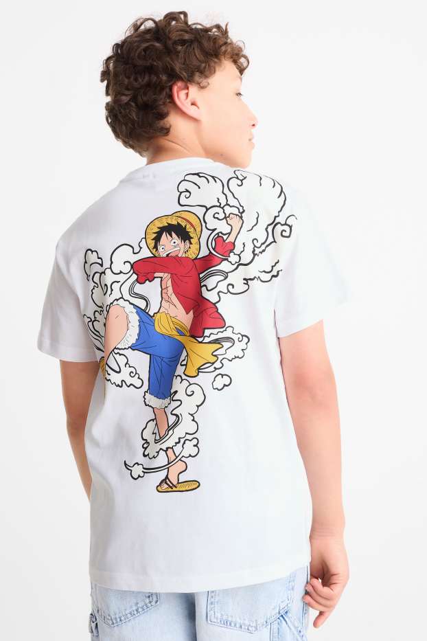 Enfants garçons - One Piece - T-shirt - blanc