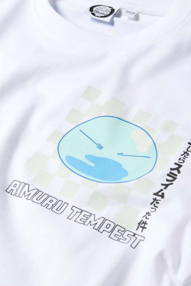 Enfants garçons - Rimuru Tempest - T-shirt - blanc