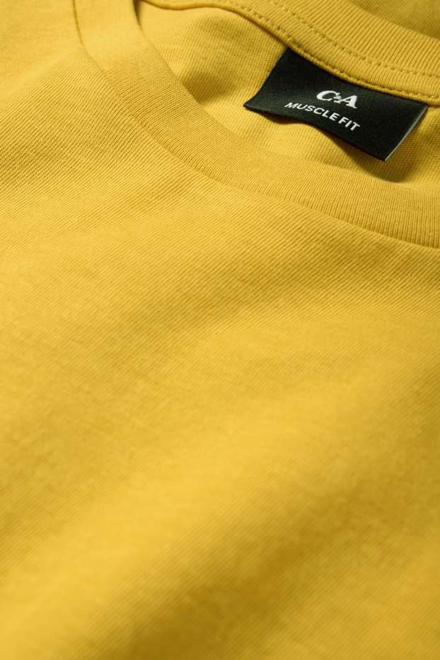 Hommes - T-shirt - jaune
