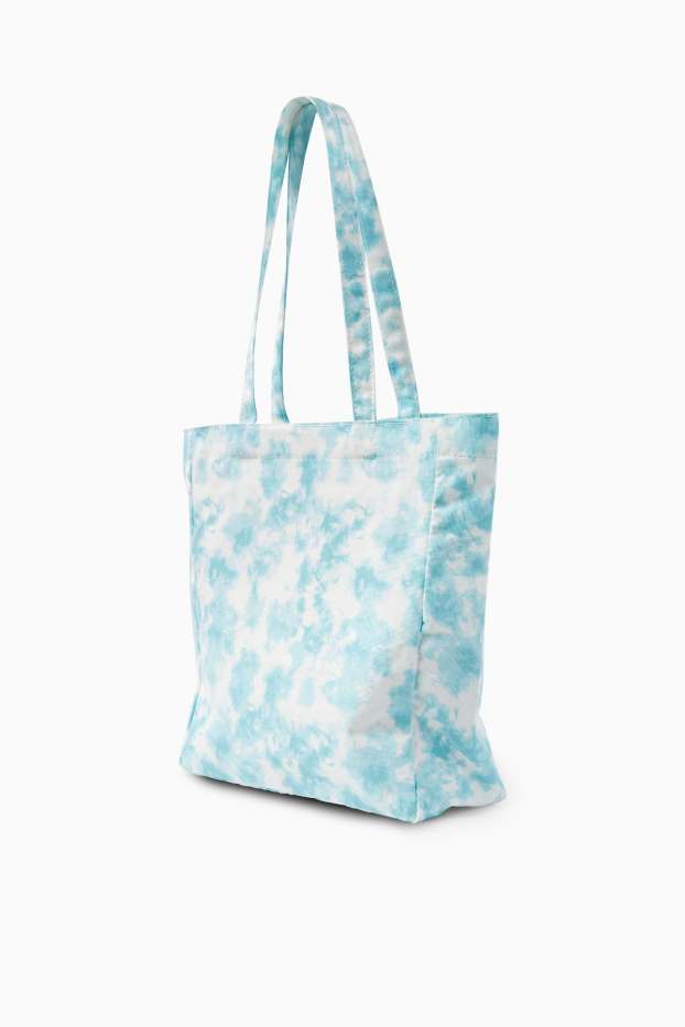 Enfants filles - Lilo & Stitch - cabas - à motif - bleu clair