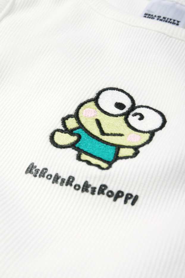 Kinderen: meisjes - Hello Kitty and Friends - top - ribstof - wit