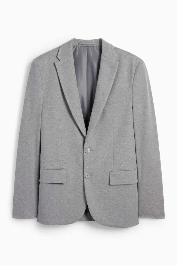 Men - Mix & match tailored jacket - slim fit - gray