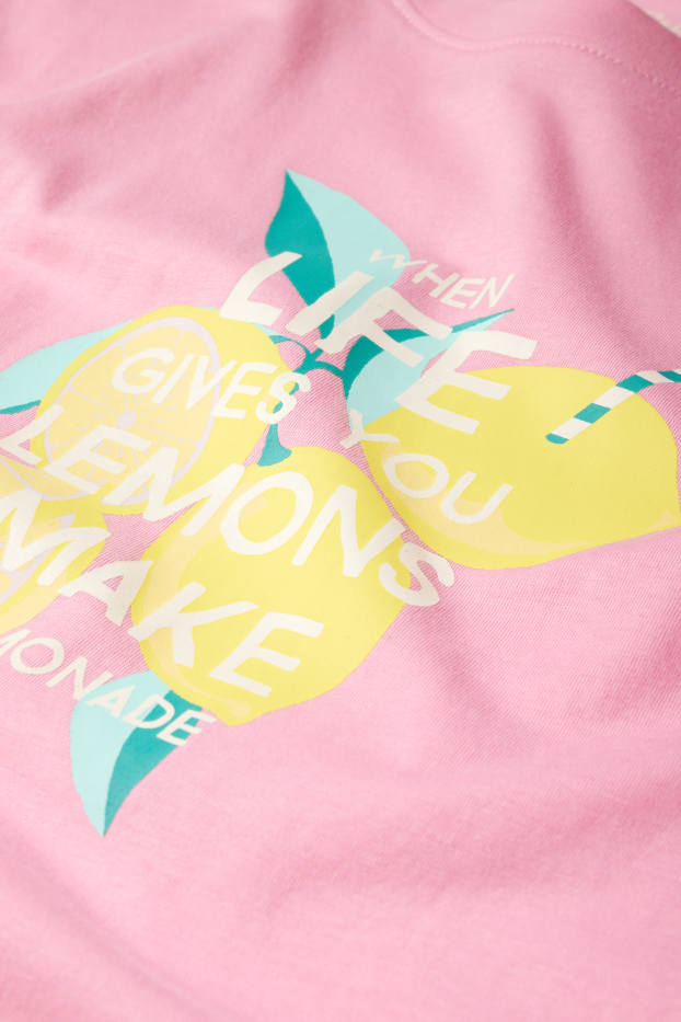 Damen - Shorty-Pyjama - rosa