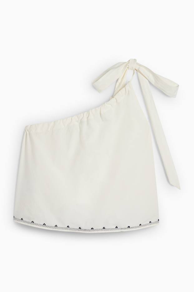 Dames - Rangsutra x C&A - blousetop - crème wit